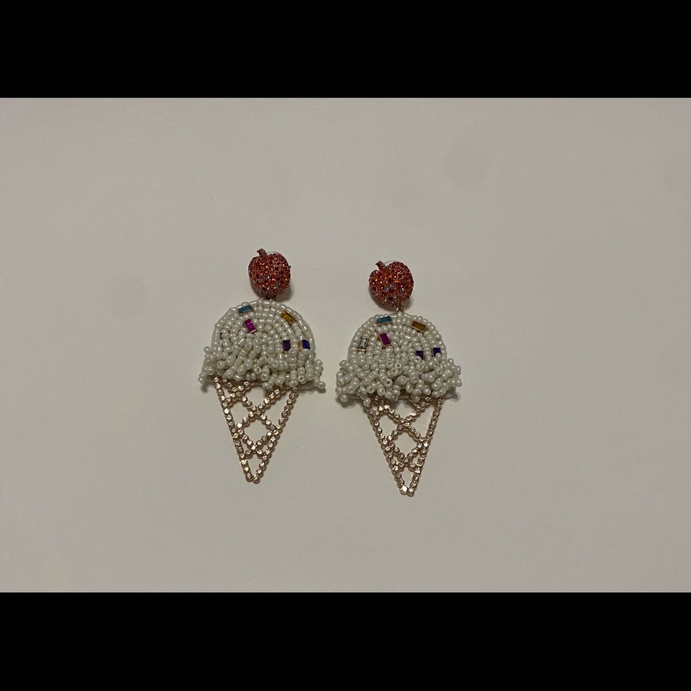Ice cream earrings